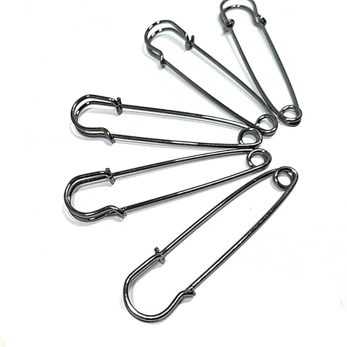 20PCS Heavy Duty Metal Safety Pins Strong Blanket Pins for