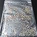 SS3 AB 1440pcs Crystal AB Color Super Shiny Nail Art Rhinestones Flat Back Non Hotfix Strass Stone 3D Nail Decorations Gems Accessories Manicure