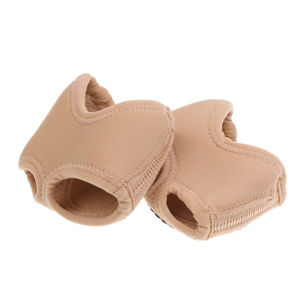 magideal neoprene half sole dance shoes foot thong ballet rhythmic gymnastics slipper