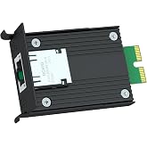 GLOTRENDS ST7480 10Gbps RJ45 Network Card with Marvell AQC113C Controller for Synology NAS, Same Form Factor as E10G22-T1-Mini