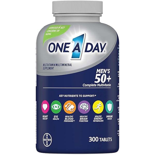Amazon.com: One A Day Mens 50+ Healthy Advantage, 300 Tablets ...