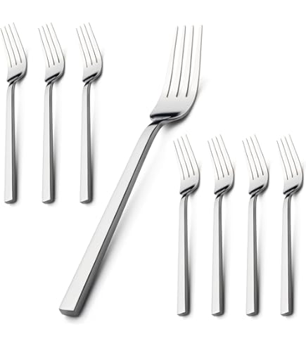 Towle Living Onda Set 4 Forchette: Eleganza Moderna In Acciaio Inox Forgiato Per La Tavola - 3