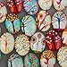 18x25mm Oval One Style Mix Pattern Photo Glass Cabochon-20pcs/lot (C4544)