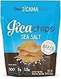 JicaChips Jicama Chips, Sea Salt, 8 Pack, BAKED, Paleo, Gluten Free, Vegan