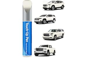 RSACET White Diamond Pearl GBN/WA800J Touch Up Paint Pen Compatible with GMC– DIY Car Paint Scratch Repair Kit, Automotive Paints, Exact Color Match for Scratches, Rust & Chip Repair