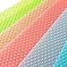 ATPWONZ 17.7 x 11.4 Inch Refrigerator Mat EVA Refrigerator Liners Fridge Mats Drawer Table Shelf Liner (Can Be Cut,6 Packs)