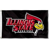 Illinois State Redbirds Black Flag
