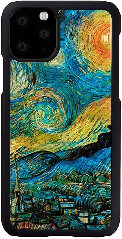 Amazon Ikins Iphone 11 Pro 天然貝ケース 星月夜 アイキンス 名画シリーズ フィンセント ファン ゴッホ 名作絵画 5 8インチ アイフォン 背面 カバー 日本正規代理店品 Ii58r Ikins 家電 カメラ