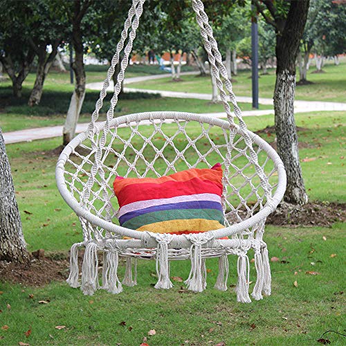 Home+Swing Chair Schaukel Runde Hängematten-Schwingen-Hängender Stuhl-Innenmöbel-Hängestuhl Im Freien Für Garten… – Bild 4