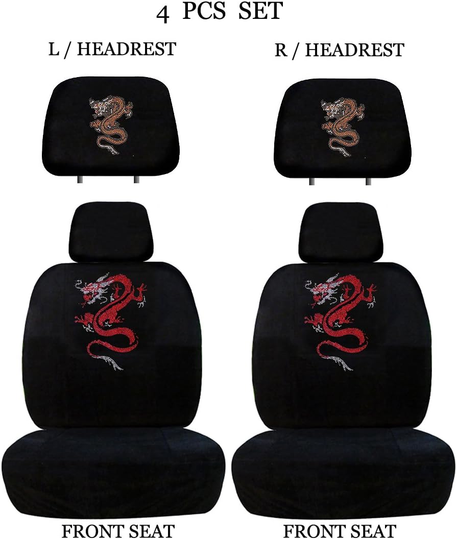Best car seat covers for women full set dragons