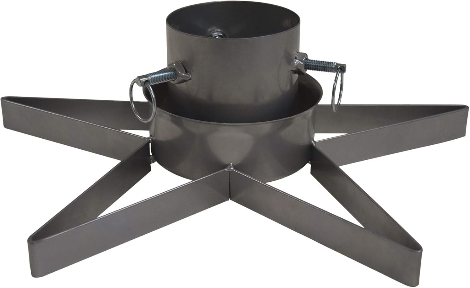 Harbour Housewares Star Shaped Christmas Tree Stand for Trees up to 2