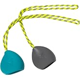 Notch Pebble Retrieval System Used by Arborists to Retrieve Climbing Systems &amp; Friction Savers from Trees, for use with Friction Rings up to 28mm Diameter, High-viz Cordage Loop - Pair (99562)