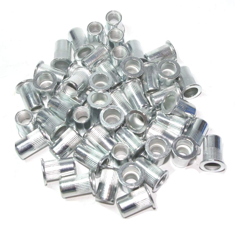 A-RM10 Rivet Nuts M10 Assortment carbon steel white galvanizing 50 pieces/pack