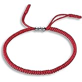 TUMYBee Tibetan Handmade Lucky Bracelet - Friend Love Couple or Family - Lucky Woven Multicolor String Thread For Protection and Valentine Gift Couple Gift Box