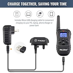 Petrainer PET998DB1 330 Yards Rechargeable and