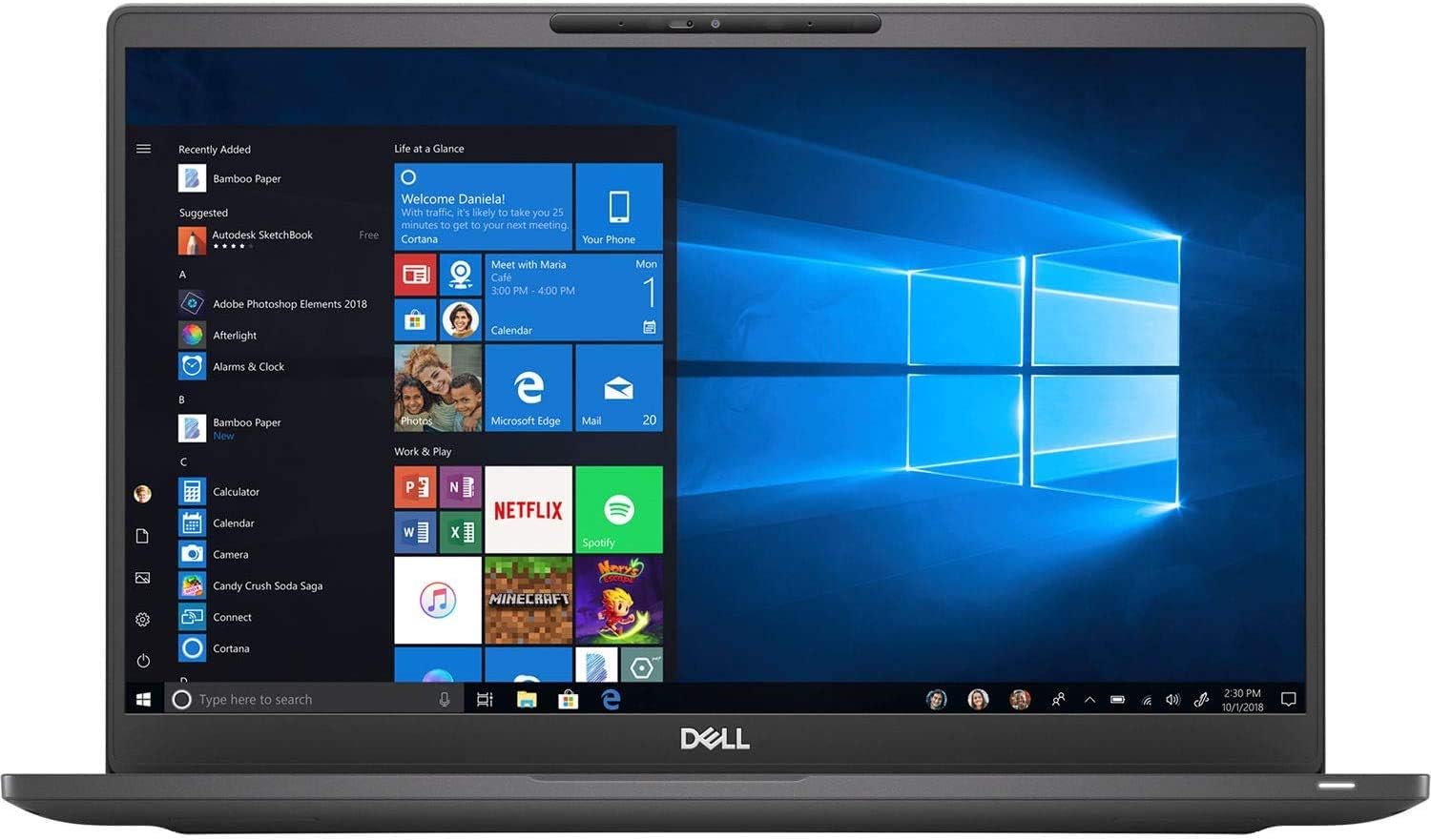 Dell Latitude 7400 Laptop - 14.0" FHD - Intel Core i7-8665U - 8th Generation - 512GB Solid State Drive - 16GB DDR4 - Integrated Intel UHD 620 - Windows 10 Pro-64 bit - New