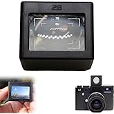 28mm Optical Waist Level Viewfinder,Replacement Camera External Optical Viewfinder Waist Level Viewfinder Part,The Boot Foot 