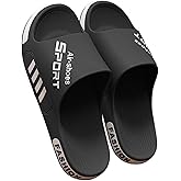 SMIUPIN Beach Pool Slides Sandals for Men,Bathroom Shower Shoes,Couple Slides Slippers Outdoor Indoor,Home House Slide Sandals