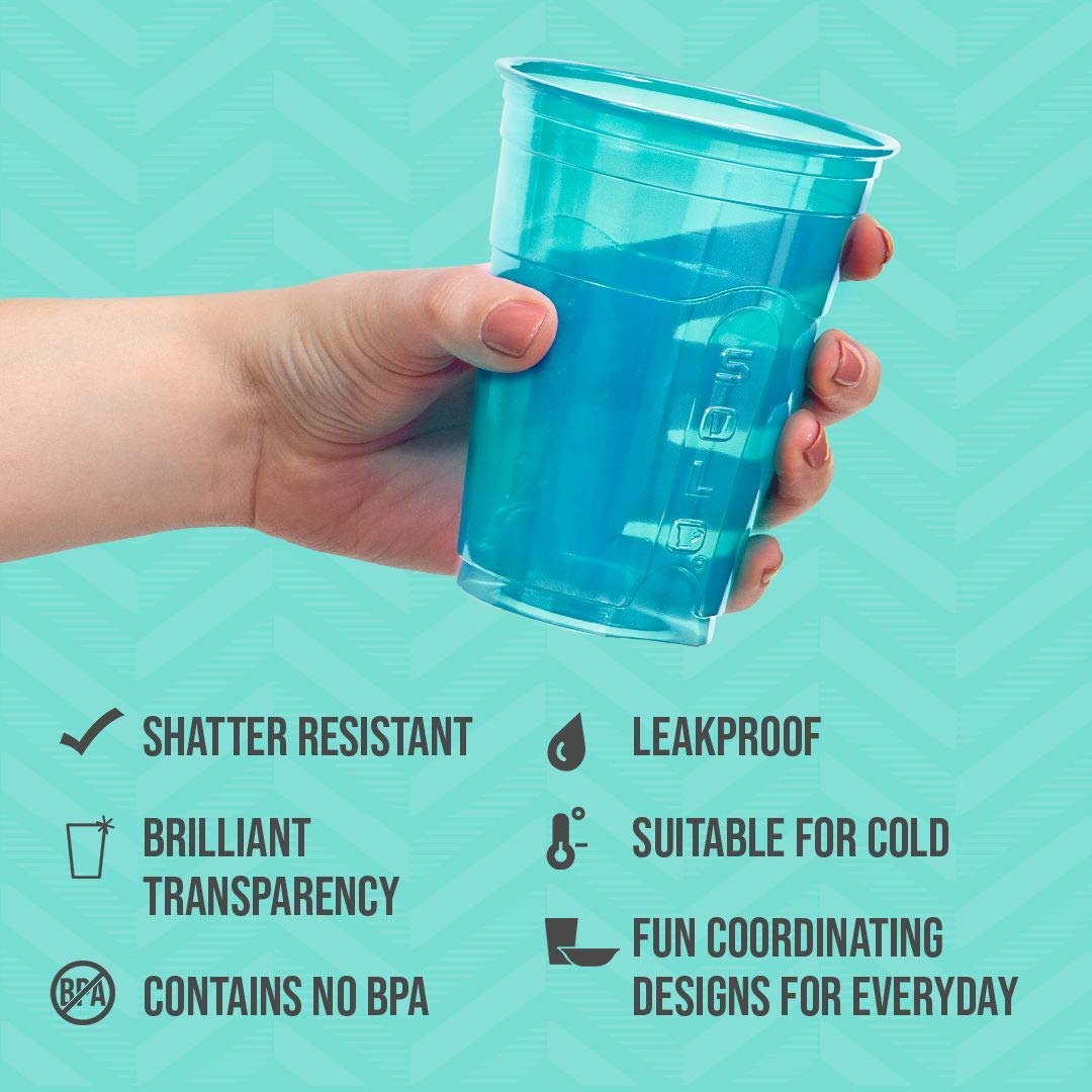 Cup Company Ultra Color Cups, 16 Ounce, 144 Count