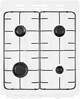 Beko KSG580W 50cm Gas Cooker White with 4 Burners and Oven view 3