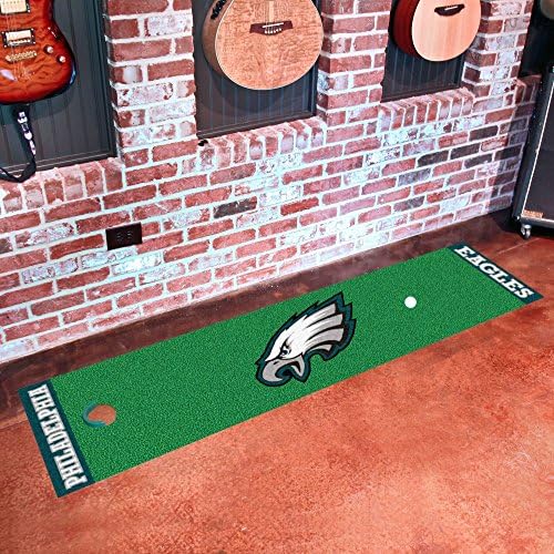 Fan Mats 9025 NFL - Philadelphia Eagles 18" x 72" Putting Green Mat