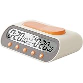 VINJOE Digital Chess Clock Timer, Professional Tournament Chess Timer for Chess, Checkers, Go &amp; Board Games, Portable Game Clock with Bonus, Delay and Positive Time Modes