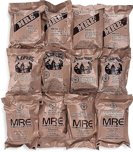 Ration Militaire US MRE - Repas Prêt-à-manger - Longue