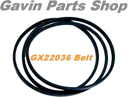 Amazon Com Gavin Parts Shop Gx22036 Traction Drive Belt Fits John Deere Gx20241 D100 L100 La100 La105 Craftsman 130969 108597x Sabre 14 542gs L1742 Length 91 3 4 Inch Width 1 2 Inch Garden Outdoor
