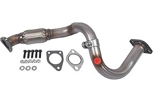 Woosphy Front Flex Pipe T304 Stainless Steel Replacement for Buick Encore 2013-2018 Chevy Trax 2015-2019 1.4L 52572