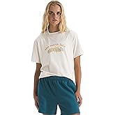 The North FACE Womens Evolution Retro Growth Short-Sleeve Tee | Relaxed Fit Cotton Shirt with Graphic, Set-in Sleeves