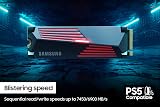 Samsung 990 PRO 2TB SSD Heatsink PCIe 4.0 NVMe M.2 Internal Solid State Drive view 5