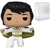 POP Rocks: Elvis - Elvis Pharaoh Suit Funko Vinyl Figure (Bundled with Compatible Box Protector Case), Multicolored, 3.75 inches