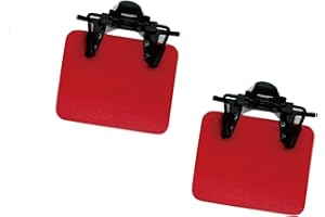 XII WANG YE XII WY 2 Packs International Standard Shooting Glasses Blinders Occluder Clip Patch Eye Mask Archery Aim Assistance