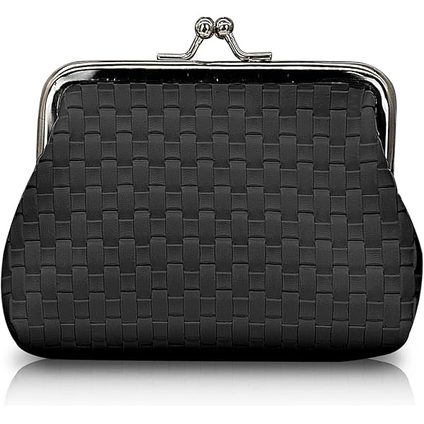 Lavogel Coin Purse, Kiss Lock Coin Purse for Women, Large Capacity