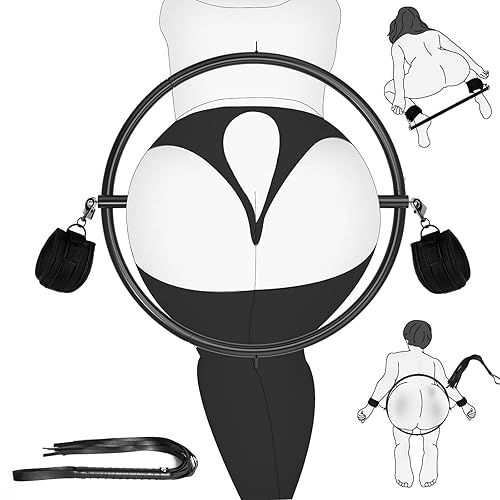 BDSM Waist and Hip Restraint Rings Sex Toy, Bondage Restraints Stainless  Ring with Whip Handcuffs for Couples, Adult Toys Slave Kits with Padlocks  Cuffs Spanking Games for Women & Men in Dubai -