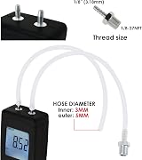 GAIN EXPRESS Digital Manometer 11 Units Backlit Air Pressure Gauge HVAC System view 5