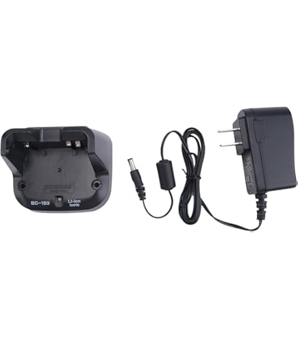 Icom Rapid Charger BC-193 For F3001 F4001 F3101D F4104D Only *works With Li-Ion Batteries (BP-265 - Foto 5