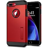 Spigen Tough Armor [2nd Generation] Designed for iPhone 8 Plus Case/iPhone 7 Plus Case (2018) - Red