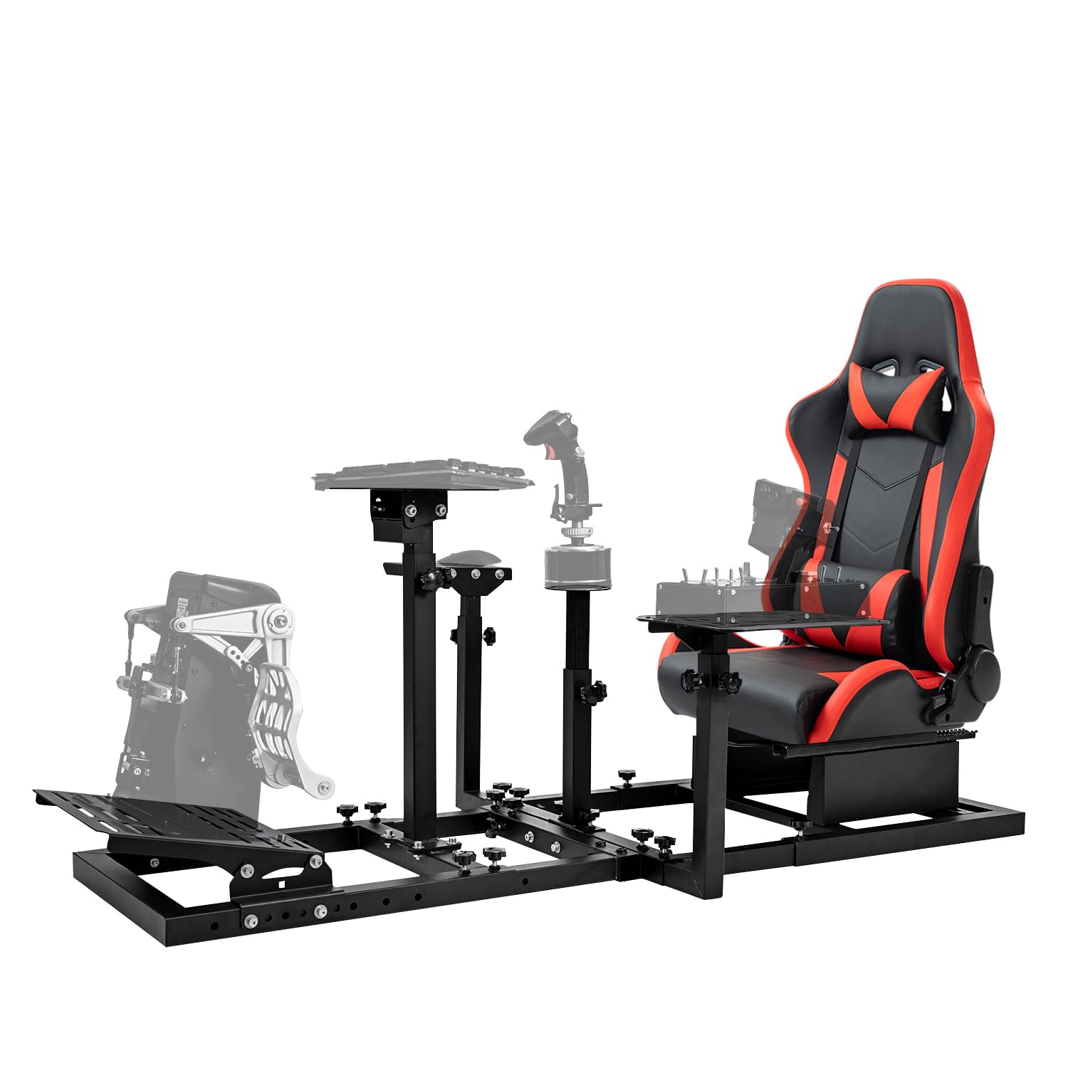 Mua Supllueer Racing Flight Simulator Cockpit with Red Racing Seat Fit ...