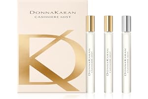Donna Karan Cashmere Mist Purse Spray Trio Set For Women - 2 x Eau de Parfum 0.34 Fl. Oz. & 1 x Eau de Toilette 0.34 Fl. Oz.