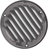 EUROPLAST 100mm Stainless Steel Round Air Vent Grille Cover with Insect Mesh view 4