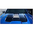 EmblemsPlus 2022 2023 2024 Chevy Silverado ZR2 Custom LT Trail Boss Center Hood Scoop Fade Decal Silver GM Official Licensed Product