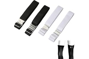 Women's Thigh Garter Belt Gothic Leg Harness Belt – 2 Pairs of Elastic Sock Suspenders, Adjustable, Non-Slip Metal Buttons, C