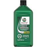 Castrol GTX High Mileage 10W-30 Synthetic Motor Oil, 1 Quart, Pack of 6