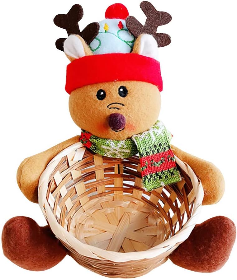Christmas Candy Storage Basket Christmas