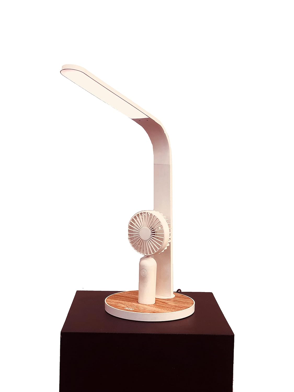 LED Table Lamp with Portable Fan Amazon.in Home & Kitchen
