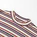 Anself Women Cropped Striped Pullover Sweaters Ribbed Knitted Long Sleeves Sheath Stretchy Jumpers Crop Knitting Top
