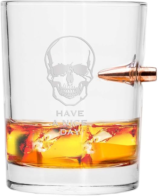 lucky shot bullet glass