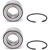 FKG 510061 Front Wheel Bearing fit for 2000-2006 Nissan Sentra, 2002-2007 Mitsubishi Lancer (ES Only), 2000-2002 Mitsubishi Mirage, Set of 2
