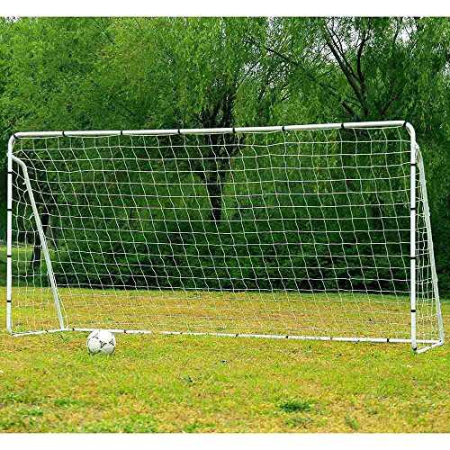 12' x 6' Powder Coated steel Tube Soccer Goal Training Set